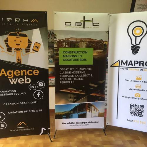 ENSEIGNE ET SIGNALÉTIQUE 974 - CHAM'S DESIGN